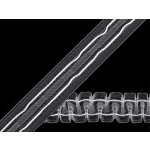 Záclonovka šíře 25 mm žabkové řasení Varianta: transparent, Balení: 50 m – Zboží Dáma