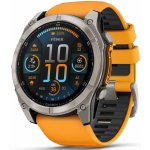 Garmin Fenix 8 AMOLED 51mm Sapphire Carbon Gray Titanium/Black 010-02905-21 – Zboží Živě