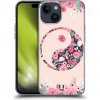 Pouzdro a kryt na mobilní telefon Apple Pouzdro Head Case Apple iPhone 15 Yin a Yang Floral