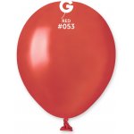 Gemar #053 Balónek metal 13 cm 5 červený – Zboží Dáma