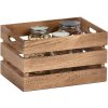 Úložný box ZELLER Kontejner pro ukládání VINTAGE, dřevěný , 35x25x20 cm