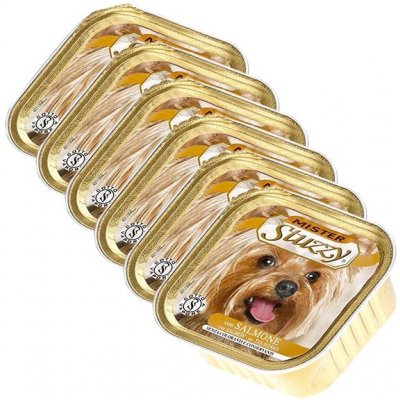 Stuzzy Mister Dog losos 6 x 150 g – Zboží Mobilmania