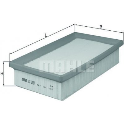 Vzduchový filtr MAHLE LX 3597 – Hledejceny.cz