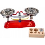 Goki kovová váha se 7 těžítky – Zboží Mobilmania