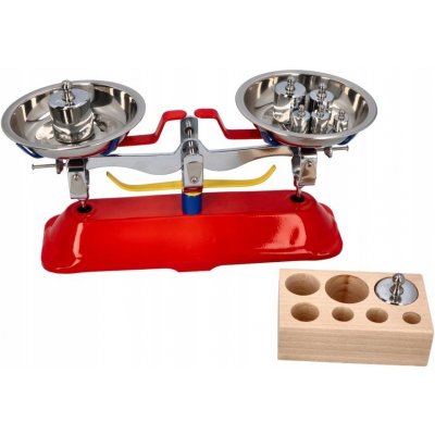 Goki kovová váha se 7 těžítky – Zboží Mobilmania