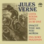 Cesta kolem světa Dvacet tisíc Dva roky - Verne Jules - 5CD – Hledejceny.cz
