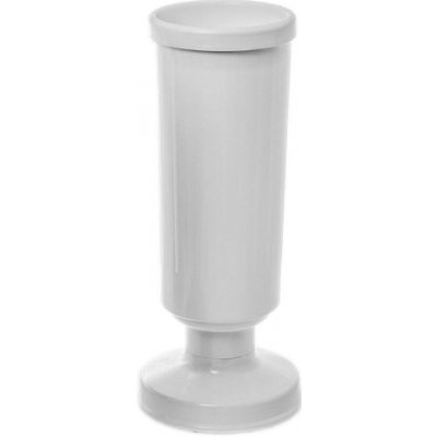 BESOP - Váza na hrob zatížená 30cm bílá – Zboží Dáma