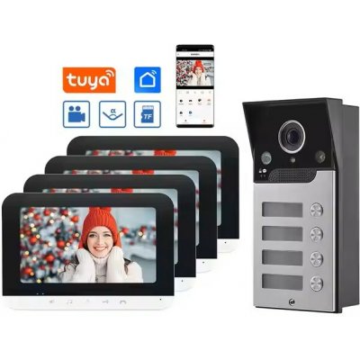 TUYA Smart Wifi analogový videotelefon PST-V70MG-WIFI-MSA-4 – Sleviste.cz