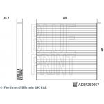 BLUE PRINT Filtr, vzduch v interiéru ADBP250057 – Hledejceny.cz