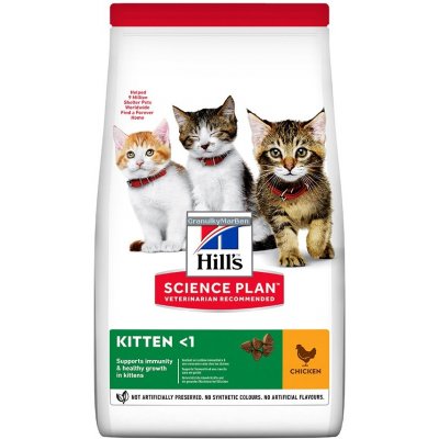 Hill's Feline Kitten Chicken 1,5 kg – Sleviste.cz