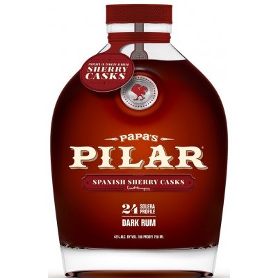 Papa's Pilar Sherry Cask 24y 43% 0,7 l (holá láhev) – Zboží Mobilmania