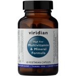 Viridian High Five Multivitamin & Mineral Formula 60 kapslí – Hledejceny.cz