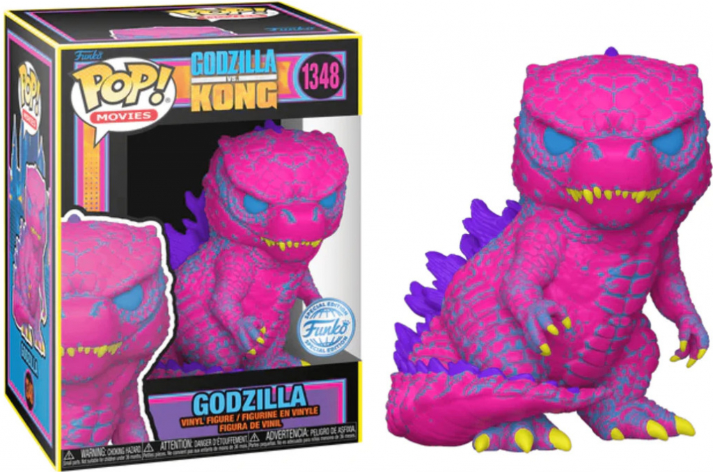 Funko Pop! Godzilla vs King Kong Godzilla Black Light 1348