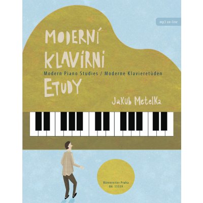 Jakub Metelka Moderní klavírní etudy – Zboží Mobilmania