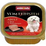Animonda Vom Feinsten Adult Dog hovězí a krůtí srdce 11 x 150 g – Hledejceny.cz