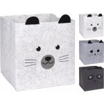 MAT koš filc Zvířátko 32 x 32 x 32 cm mix barev a motivů – Zboží Dáma