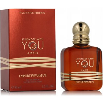 Giorgio Armani Emporio Armani Stronger With You Amber parfémovaná voda pánská 50 ml – Zbozi.Blesk.cz