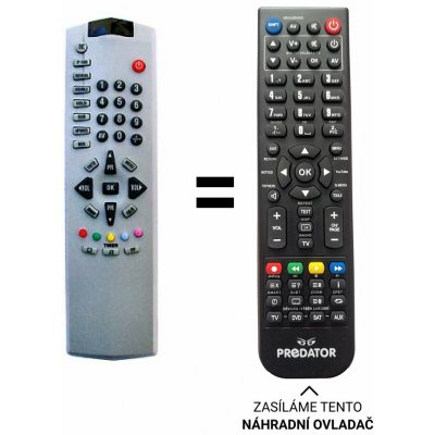 Dálkový ovladač Predátor ECG 29TS32 – Zboží Živě