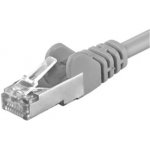 Premiumcord sp6alsoh015 Patch, CAT 6a S-FTP,RJ45-RJ45,LSOH, AWG 26/7, 1,5m, šedý – Zboží Mobilmania