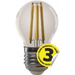 Emos LED žárovka Filament Mini Globe E27 4W=40W teplá bílá Z74240 – Hledejceny.cz