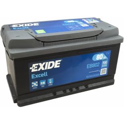 Exide Excell 12V 80Ah 700A EB802