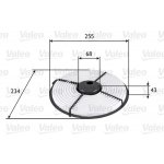 VALEO Vzduchový filtr 585704 – Hledejceny.cz