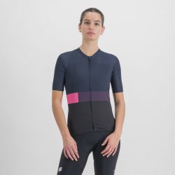 Sportful Snap W Jrs Black Galaxy Blue dámský