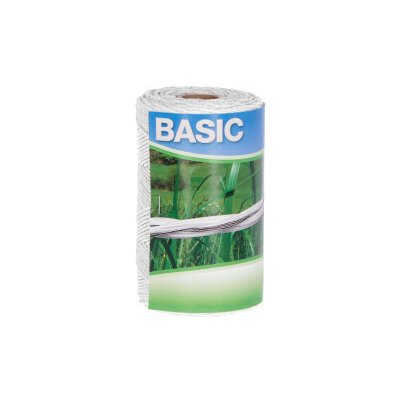 Ohradníkové lanko BASIC 250m, 3 x 0,16 mm Niro bílá – Hledejceny.cz