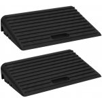 Nájezdové rampy na obrubník 2 ks 50 x 30 x 11 cm guma - 11461.150981 – Sleviste.cz