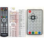 Dálkový ovladač General ECG DVP7808DVB-T, DVP9808DVB-T – Hledejceny.cz