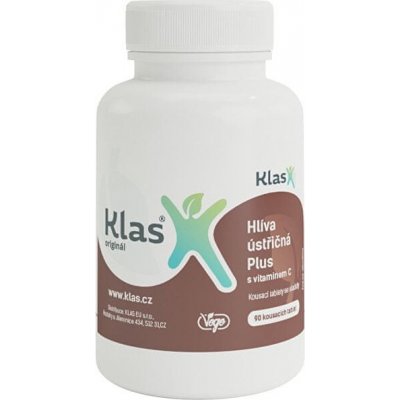 Klas Hlíva ústřičná Plus s vitaminem C 90 tablet