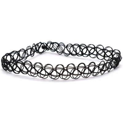 Plastový choker - 4 barvy Barva: černá – Zbozi.Blesk.cz