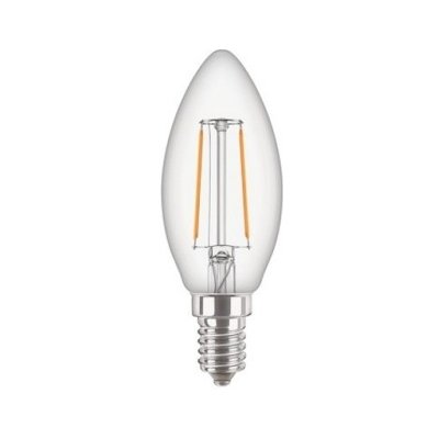 Philips Pila LED Classic 25W B35 E14 WW CL ND LED žárovka 2/25W, teplá bílá, 2700K – Zboží Mobilmania