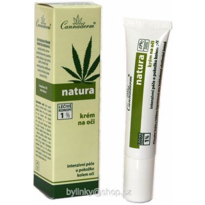 Cannaderm Natura oční krém 15 ml – Zboží Mobilmania