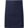 Zástěra Premier Workwear Gastro zástěra PR141 Indigo Pantone 2380C 70x50cm