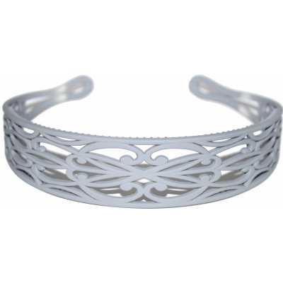 Čelenka vyřezávaný vzor šedá – Zboží Dáma