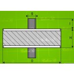 Silentblok AH 07.01 - D60 - B40 - H35 - M10/17mm – Zboží Dáma