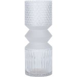 Home Styling Collection Skleněná váza, 30 cm transparentní – Hledejceny.cz