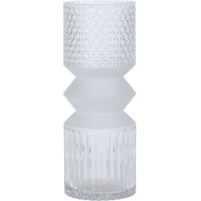 Home Styling Collection Skleněná váza, 30 cm transparentní – Hledejceny.cz