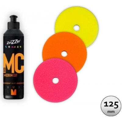 ZviZZer Polish pack 125 mm - sada střední pasty a kotoučů 4 ks – Zbozi.Blesk.cz