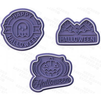 Sada vykrajovátek - Halloween - 2 Velikost: 8-10 cm – Hledejceny.cz