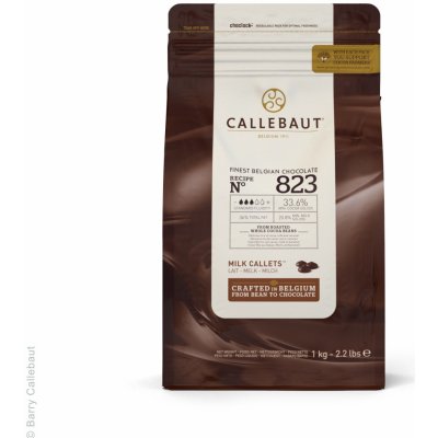 Callebaut 823 mléčná čokoláda 33,6% 1 kg – Zboží Mobilmania