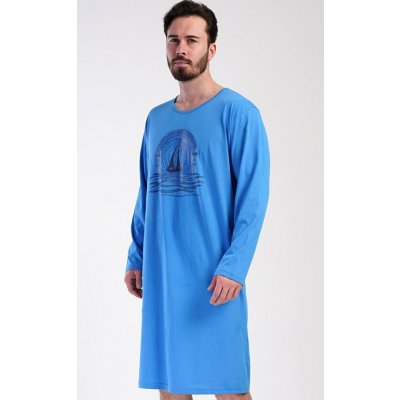 Pánská noční košile dlouhý rukáv Mys dobré náděje modrá – Hledejceny.cz