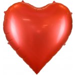 PartyDeco Balonek fóliový srdce červené 61 cm – Zboží Dáma