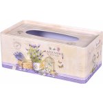 Nohel Garden Krabička LEVANDULE S KLECÍ na kapesníky plechová 24x13x10cm – Zboží Dáma