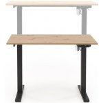 Halmar B53 s funkcí nastavení výšky, dub zlatá / černá – Sleviste.cz