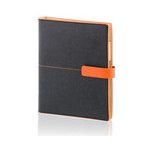 ADK Linea A6 týdenní 2026 černá s oranžovou – Zboží Živě