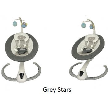 Zopa Lehačka Lullaby Gray Stars