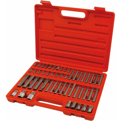 EXTOL PREMIUM 8818200 - hroty IMBUS-TORX-XZN, sada 51ks, pro ráčny 3/8", 1/2", S2