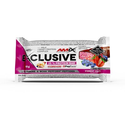 Amix Exclusive Protein Bar 40 g od 13 Kč - Heureka.cz